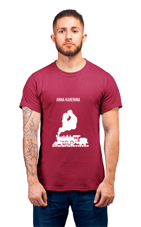 Minimalist movie-inspired T-shirt with a round neck and breathable 180 GSM material