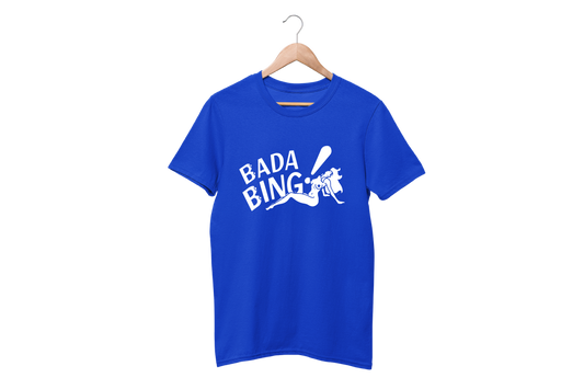 Minimalist movie-inspired T-shirt with a round neck and breathable 180 GSM material