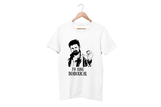 Minimalist movie-inspired T-shirt with a round neck and breathable 180 GSM material