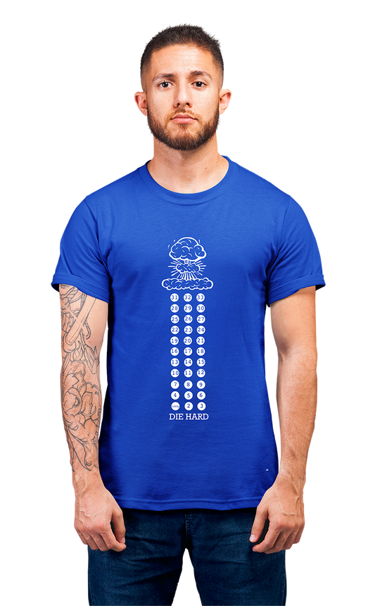 Minimalist movie-inspired T-shirt with a round neck and breathable 180 GSM material