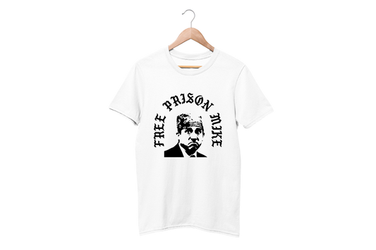 Minimalist movie-inspired T-shirt with a round neck and breathable 180 GSM material