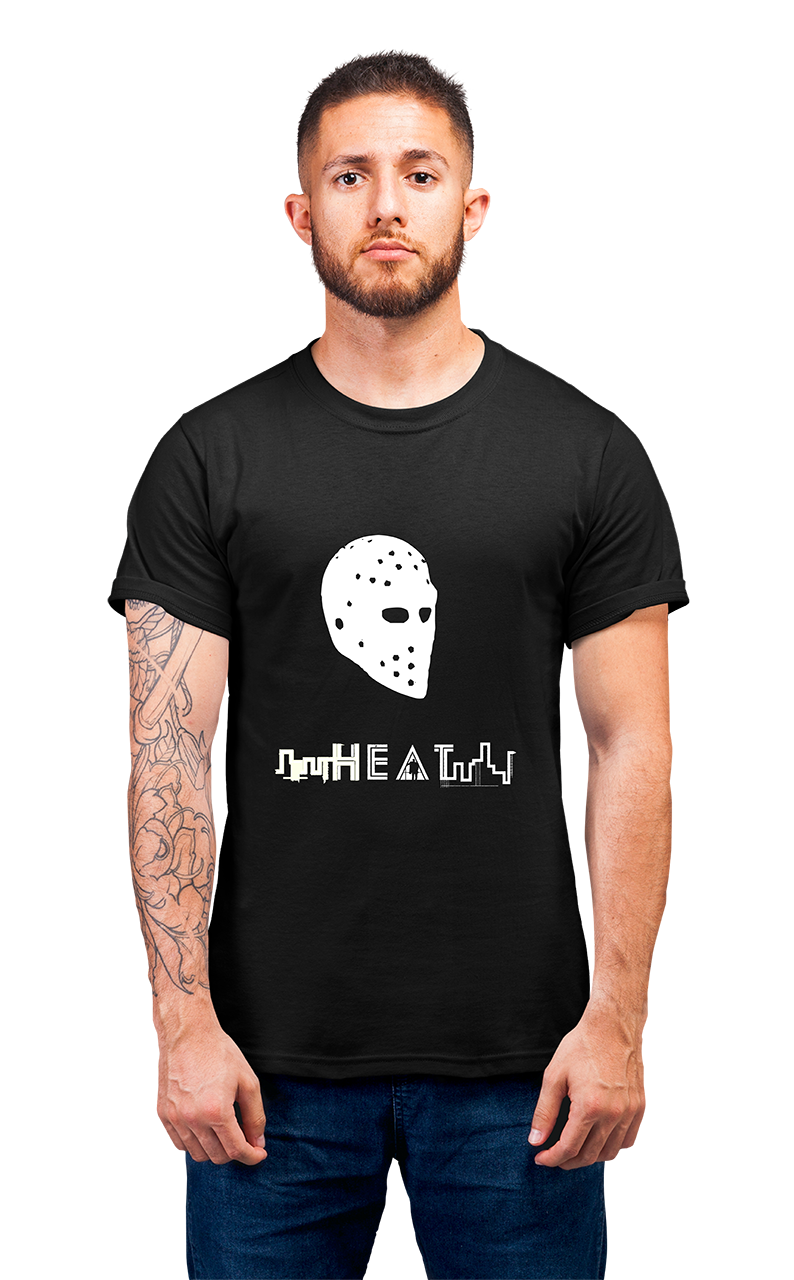 Sweaty Armpits Premium Unisex Printed T-shirt  "Heat" Micheal Mann Robert DeNiro, Al Pacino Heist Thriller Epic Oscar Winning Movie Minimalistic Design