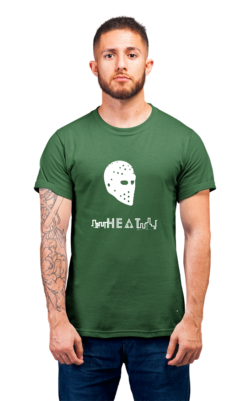 Sweaty Armpits Premium Unisex Printed T-shirt  "Heat" Micheal Mann Robert DeNiro, Al Pacino Heist Thriller Epic Oscar Winning Movie Minimalistic Design