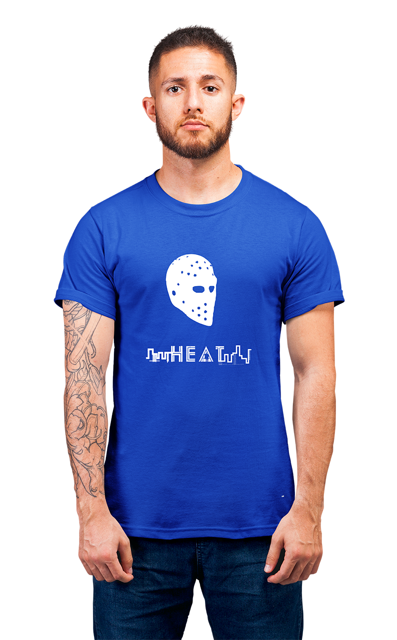 Sweaty Armpits Premium Unisex Printed T-shirt  "Heat" Micheal Mann Robert DeNiro, Al Pacino Heist Thriller Epic Oscar Winning Movie Minimalistic Design