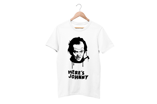 Minimalist movie-inspired T-shirt with a round neck and breathable 180 GSM material