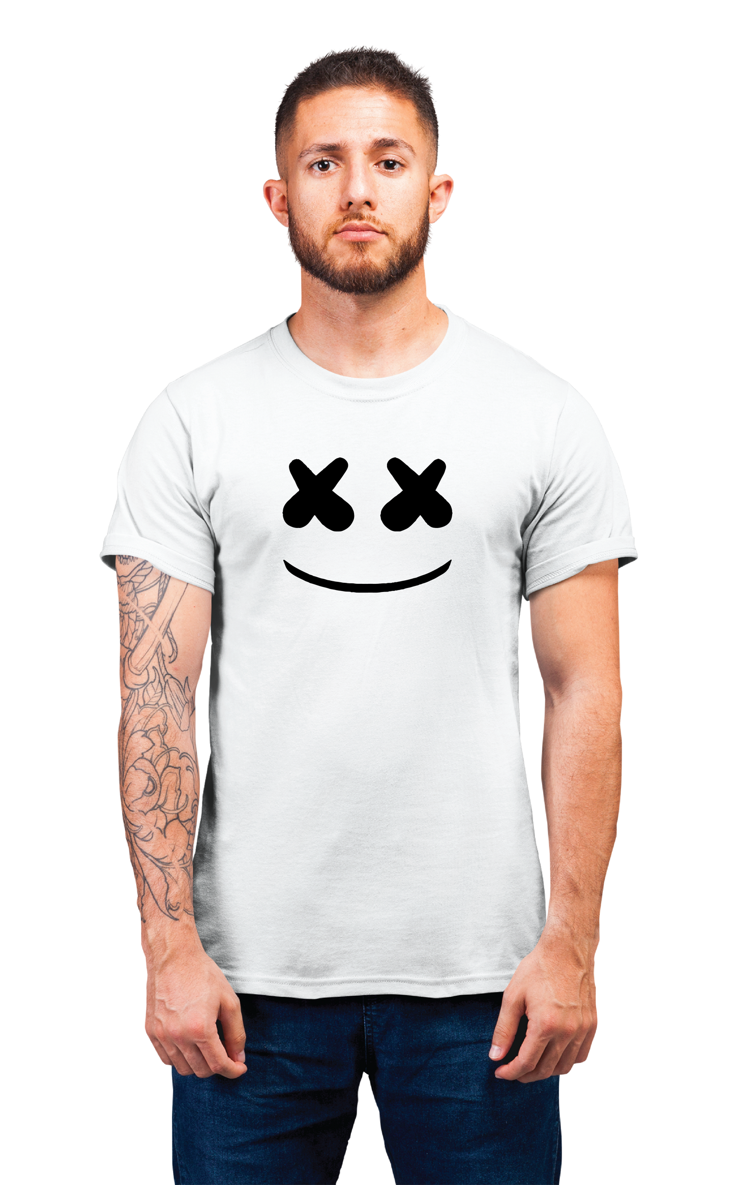 Sweaty Armpits Premium Unisex Printed T-shirts XoXo Smile "Band Special" Minimalistic Design