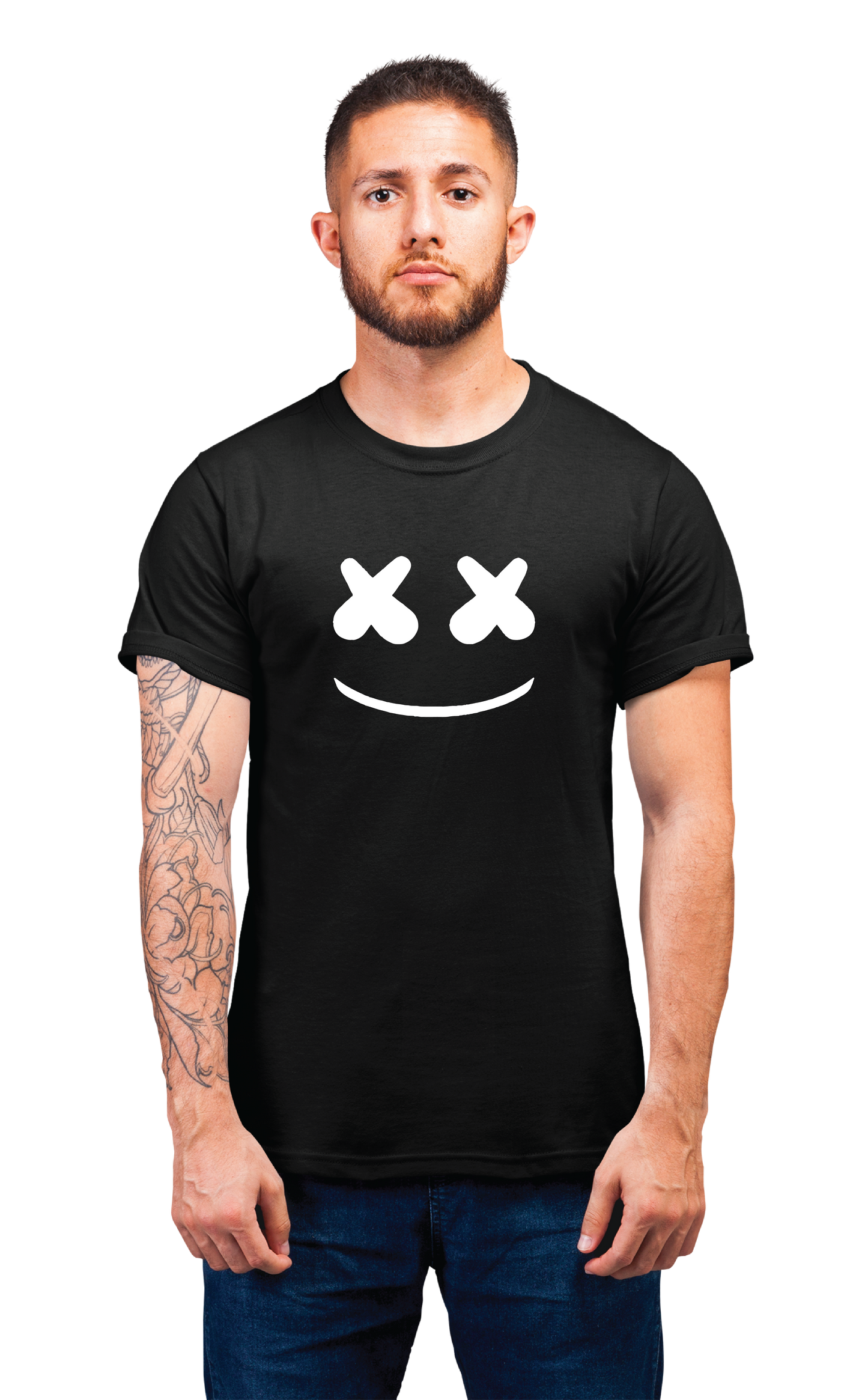 Sweaty Armpits Premium Unisex Printed T-shirts XoXo Smile "Band Special" Minimalistic Design