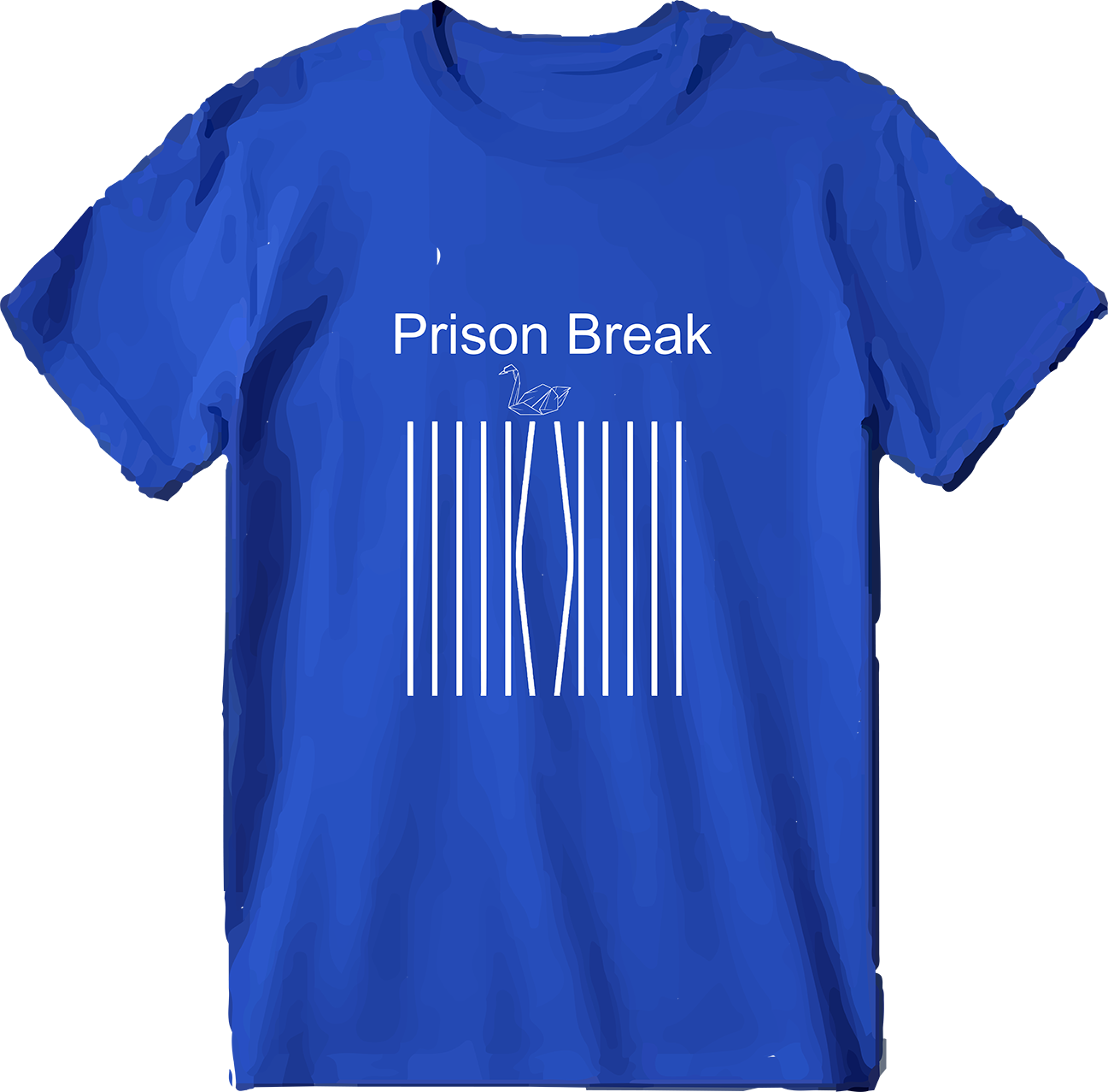 Sweaty Armpits Premium Unisex Printed T-shirts Prison Break Iconic T.V Show Thriller Minimalistic Design