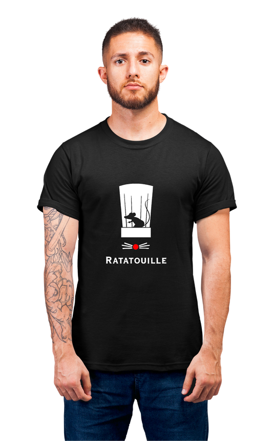 Minimalist movie-inspired T-shirt with a round neck and breathable 180 GSM material