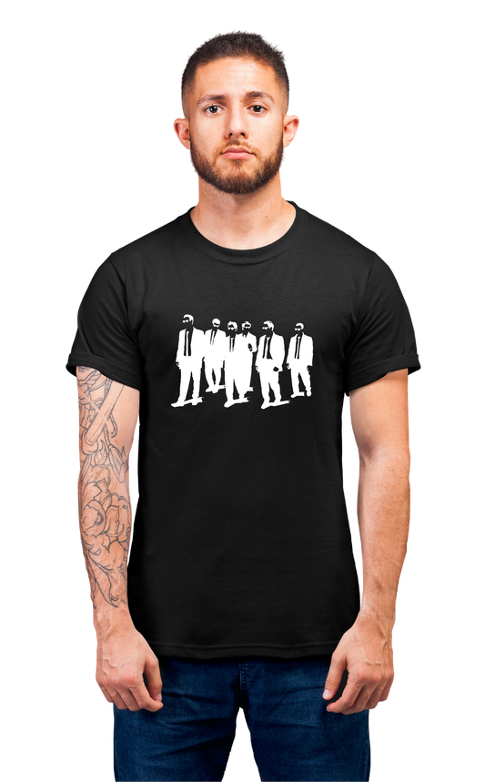 Minimalist movie-inspired T-shirt with a round neck and breathable 180 GSM material