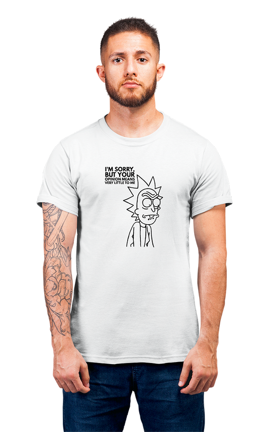 Minimalist movie-inspired T-shirt with a round neck and breathable 180 GSM material