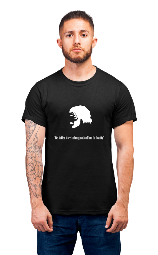Minimalist movie-inspired T-shirt with a round neck and breathable 180 GSM material