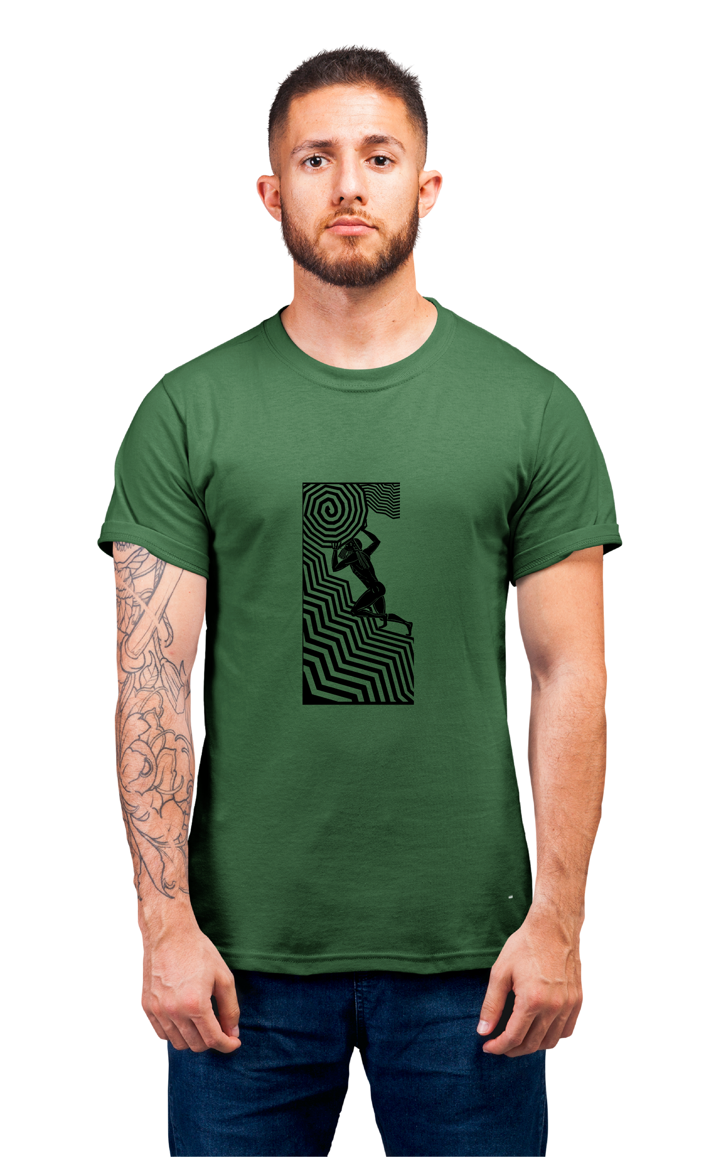 Sweaty Armpits Premium Unisex Printed T-shirts Sisyphus 1