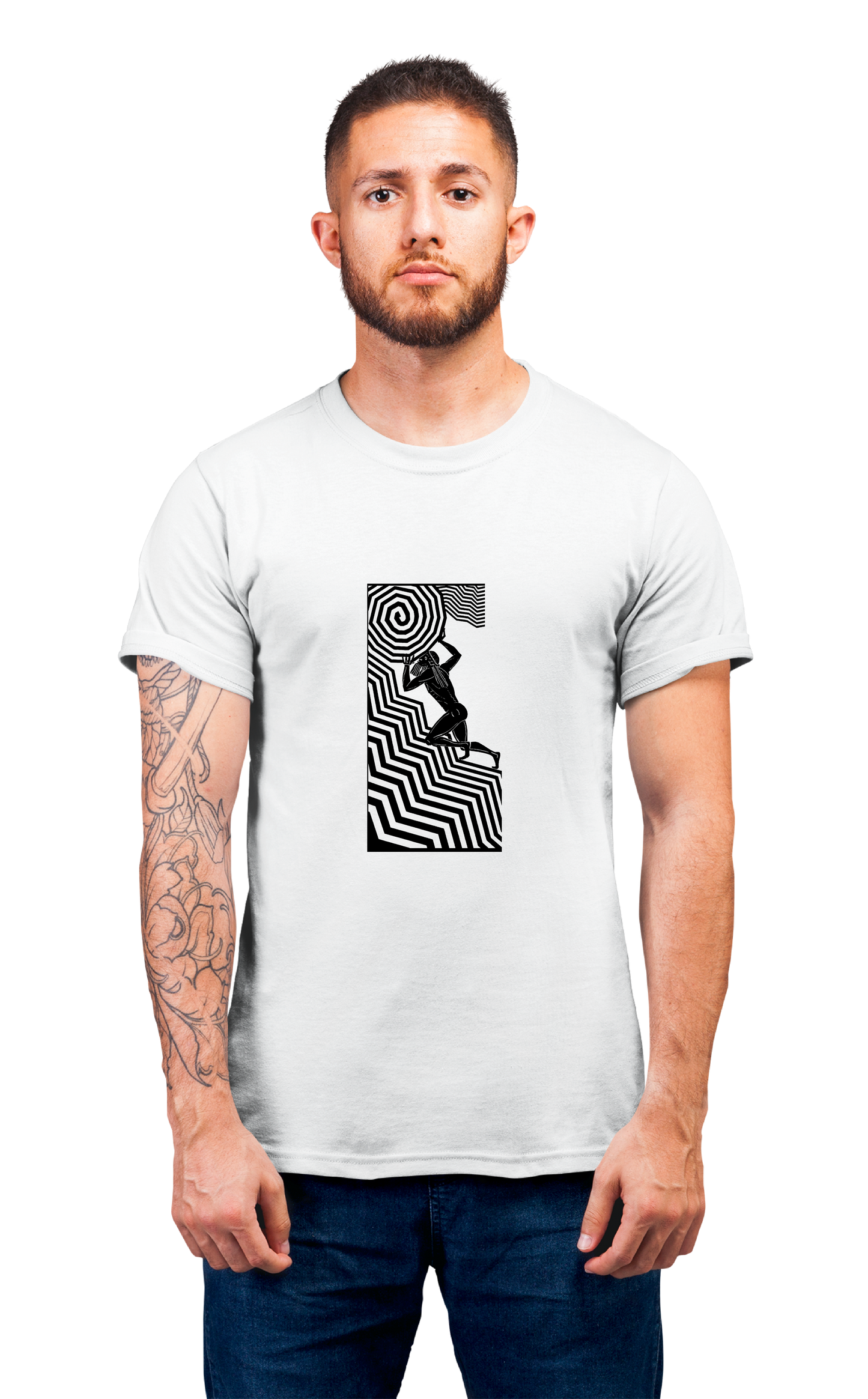 Sweaty Armpits Premium Unisex Printed T-shirts Sisyphus 1