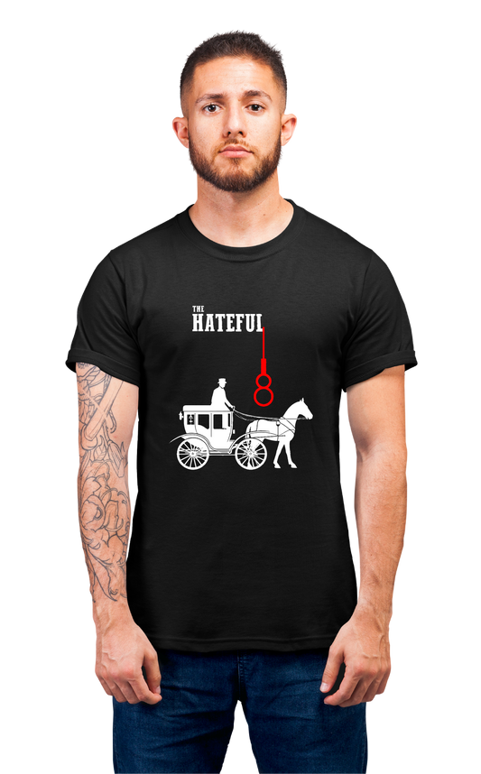 Minimalist movie-inspired T-shirt with a round neck and breathable 180 GSM material